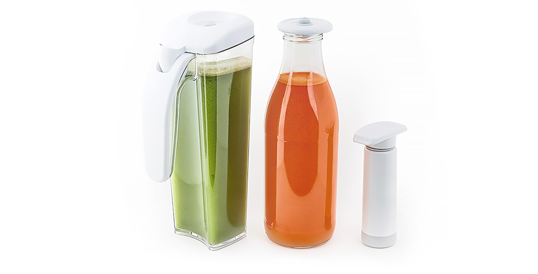 kit de conservation de jus sous vide